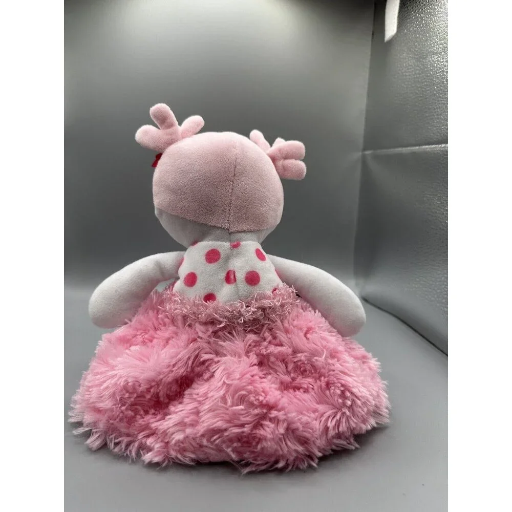 Baby Starters‎ 2016 Lovey Plush Doll Pink White Polka Dots 12'' Stuffed Animal
